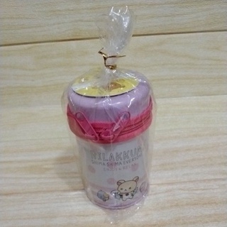 全新 現貨 正版 雷標 拉拉熊 Rilakkuma 拉鍊 存錢筒 粉紅熊 懶熊 小雞 筆筒 萬用筒 鐵鋁 罐 熊 瓶子