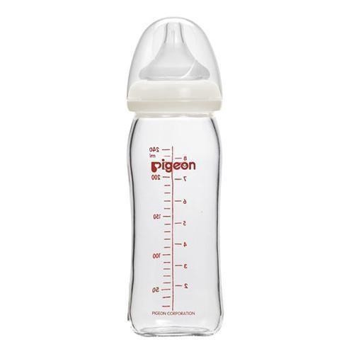 貝親 PIGEON  寬口母乳實感玻璃奶瓶240ml