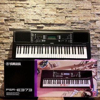 『展示品出清』贈電子琴袋 YAMAHA PSR E373 61鍵 電子琴 伴奏琴 免費保固一年
