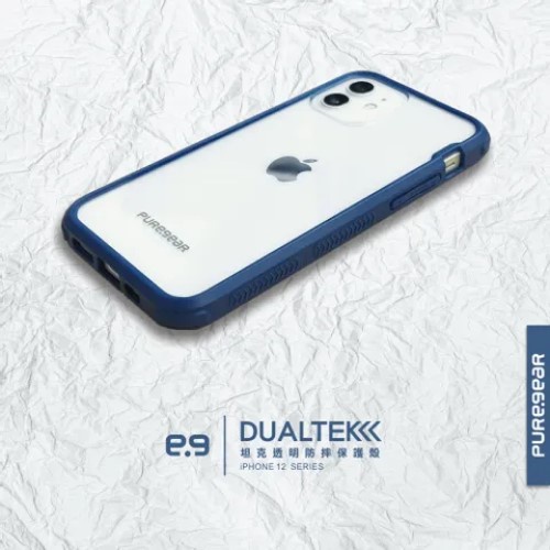 美國PureGear普格爾DUALTEK坦克透明保護殼 iPhone12 全系列