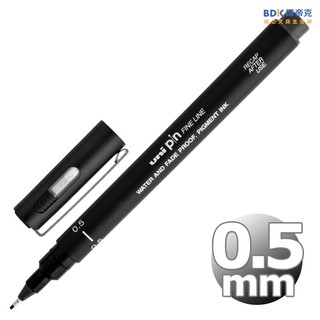 uni 三菱鉛筆 代用針筆 0.5mm pin 05-200 紅藍黑