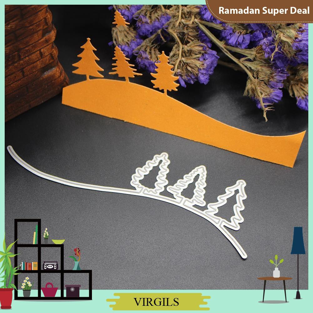 Virgils樹山丘切割範本diy剪貼簿相冊紙卡日記工藝品範本刀模剪紙卡 蝦皮購物