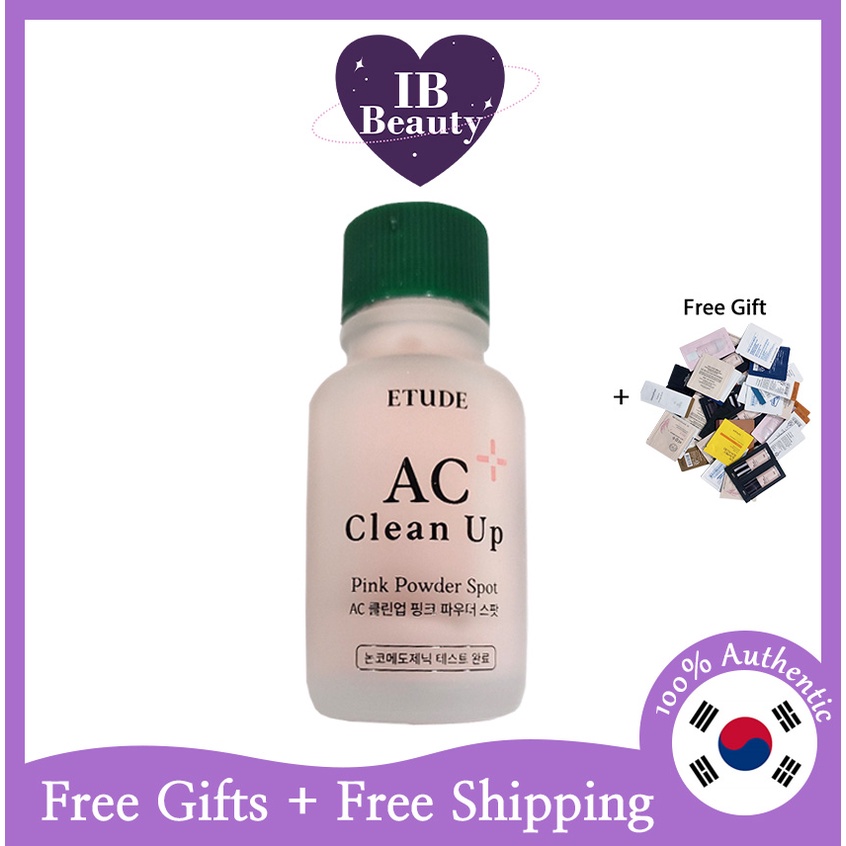 【ETUDE House】ac Clean Up 粉色粉餅現貨