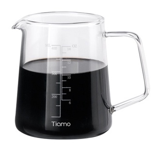 **愛洛奇**Tiamo 耐熱玻璃咖啡下壺 (400ml/600ml)