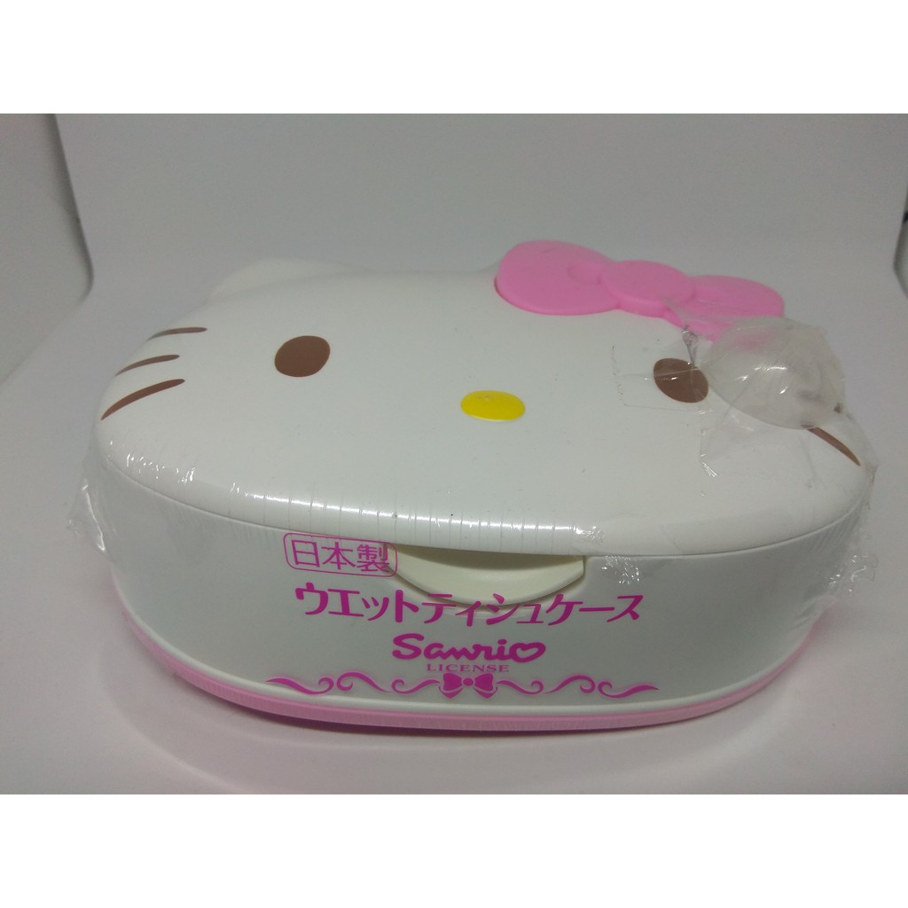 凱蒂貓 HELLO KITTY 盒裝濕紙巾(80枚) 日本製