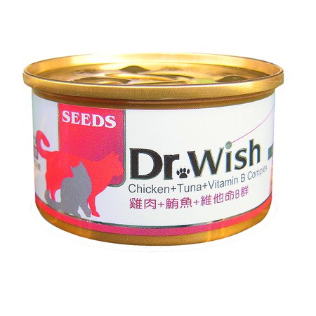 聖萊西 SEEDS 惜時 Dr.Wish 愛貓調整配方營養食 泥狀 85g『BABY寵貓館』