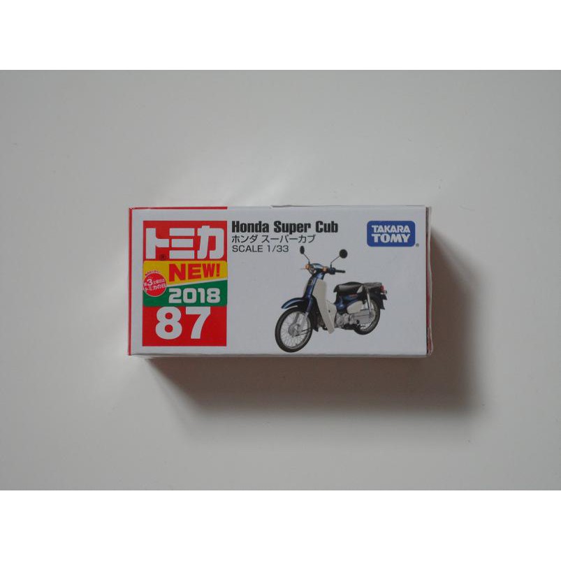 TAKARA TOMY TOMICA 87 Honda Super Cub 多美小汽車 火柴盒小汽車