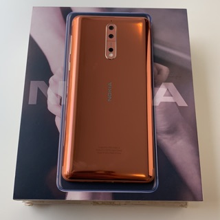 Nokia 8 4G/64G 光箔銅 拆封未使用 福利機