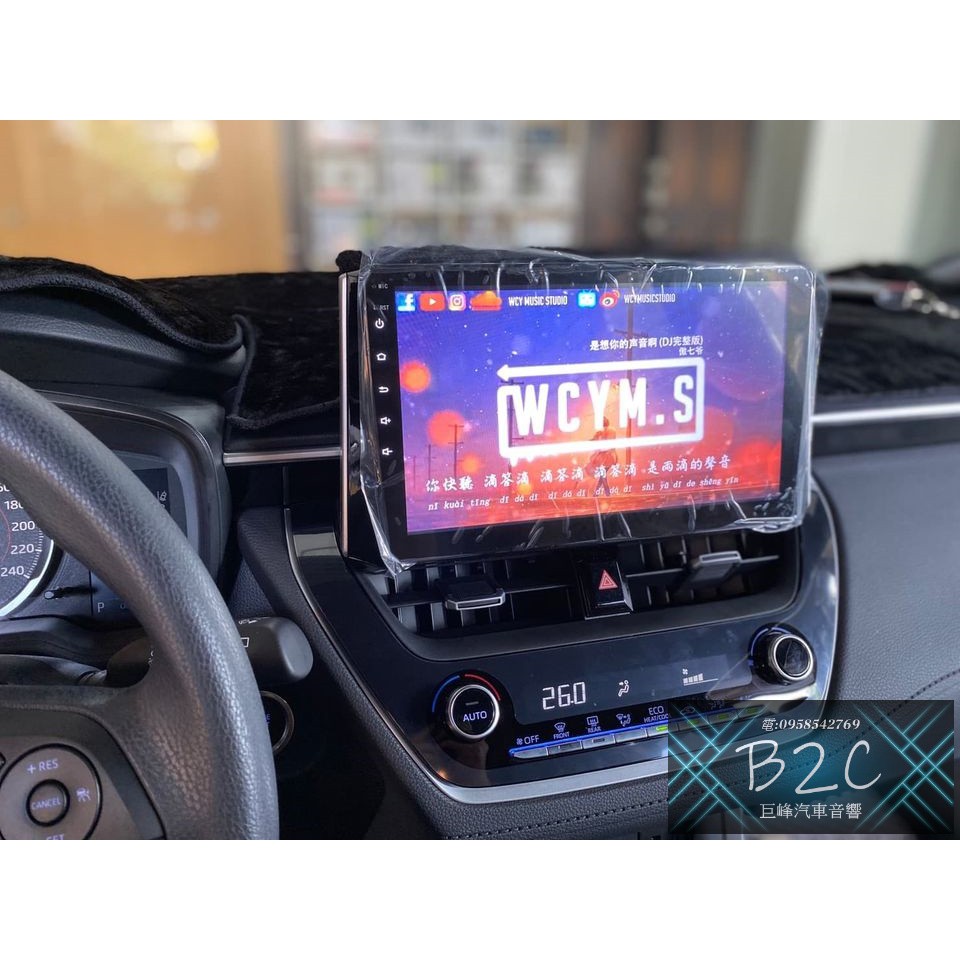 豐田Totota Corolla Cross CC專用安卓機 導航  電視 藍芽 上網 安卓系統