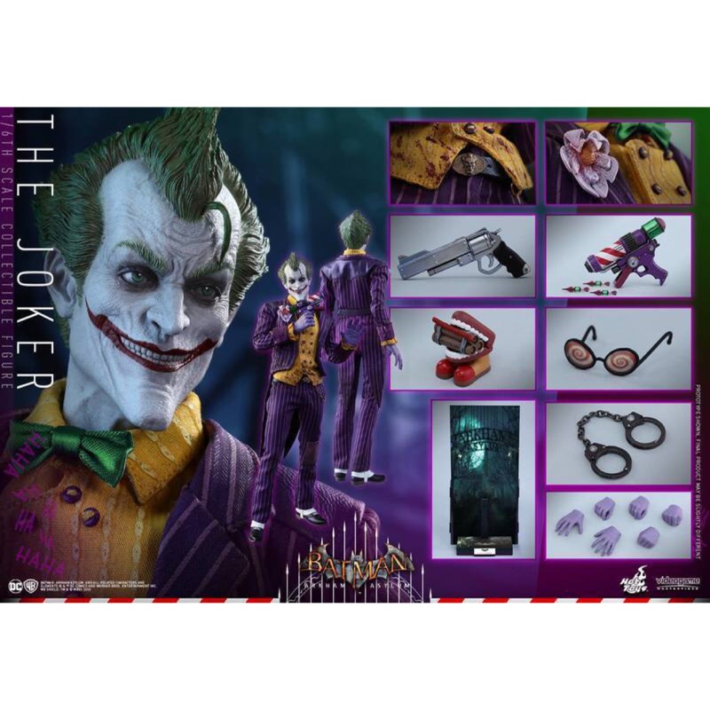 現貨 野獸國 HOT TOYS VGM27 蝙蝠俠 阿卡漢瘋人院 小丑 THE JOKER