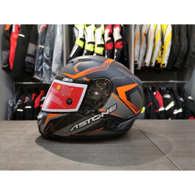 （二輪動力生活館）ASTONE GTR 全罩式安全帽 N55橘