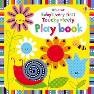 (現貨）Baby's Very First Touchy-feely Playbook-硬頁觸摸書