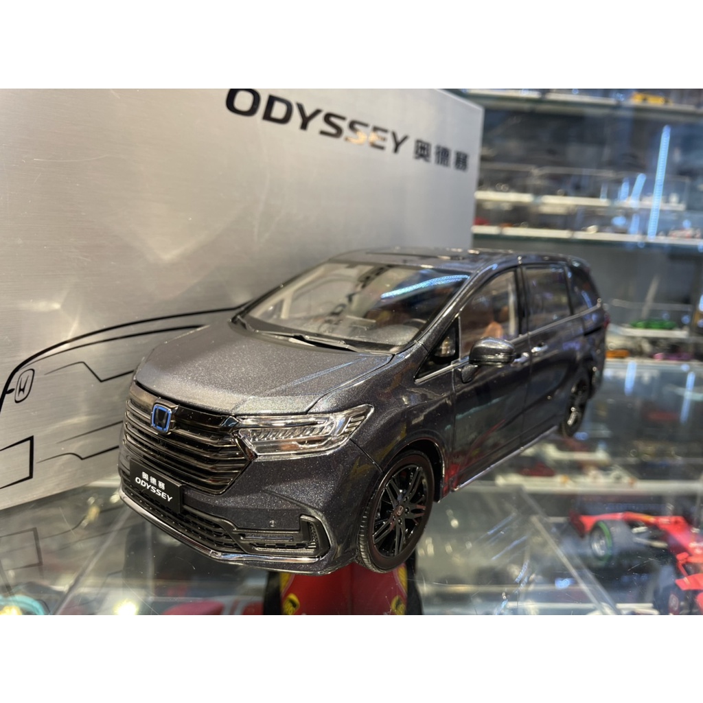 吉華科技＠ 1/18 原廠 HONDA NEW ODYSSEY 金屬灰