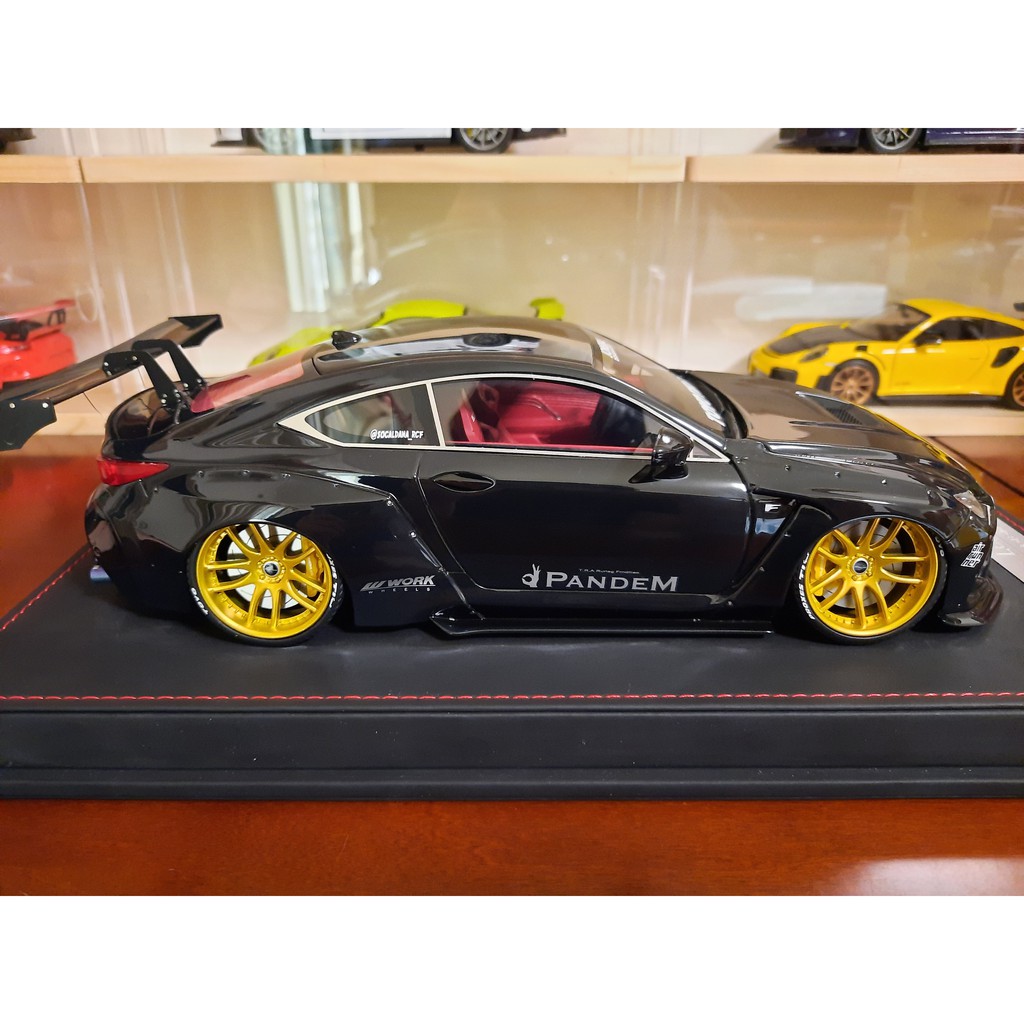 1 18 Gst Lexus Rc F Pandem 寬體樹紙模型車非火箭兔1 18 蝦皮購物