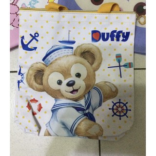 🎉現貨🎉 達菲熊Duffy PU皮革 大手提袋賣場 購物袋 便當袋 餐袋 手提包 現貨