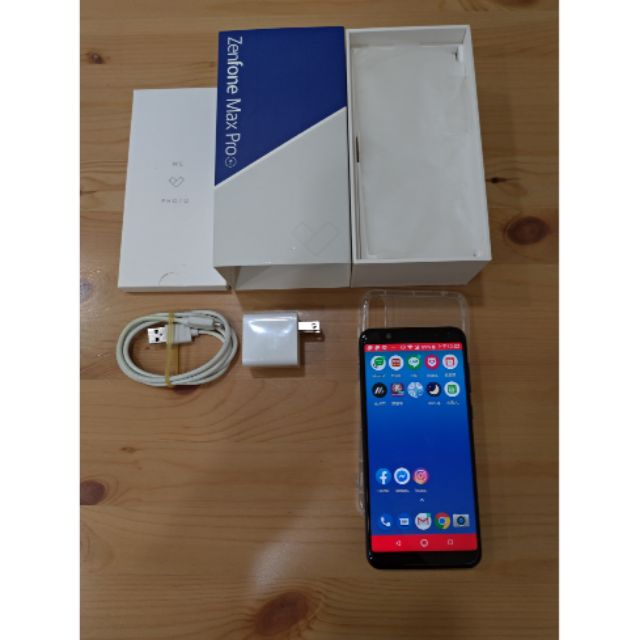 [手機] 華碩Asus ZenFone max pro zb602kl 藍黑 3G/32G 6吋孝親機