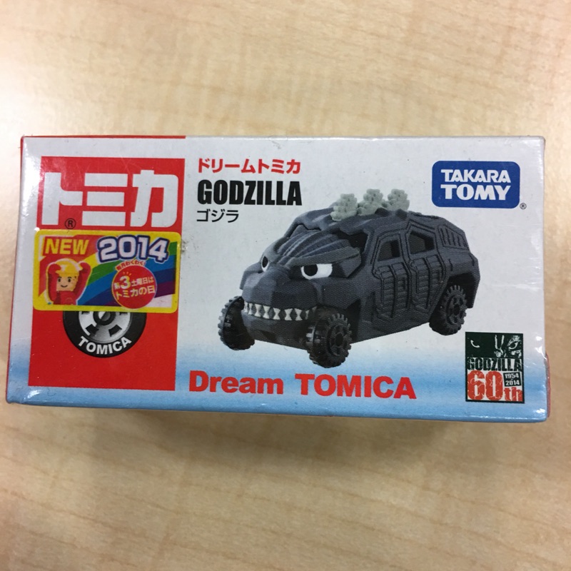 Tomica godzilla 多美小車 哥吉拉