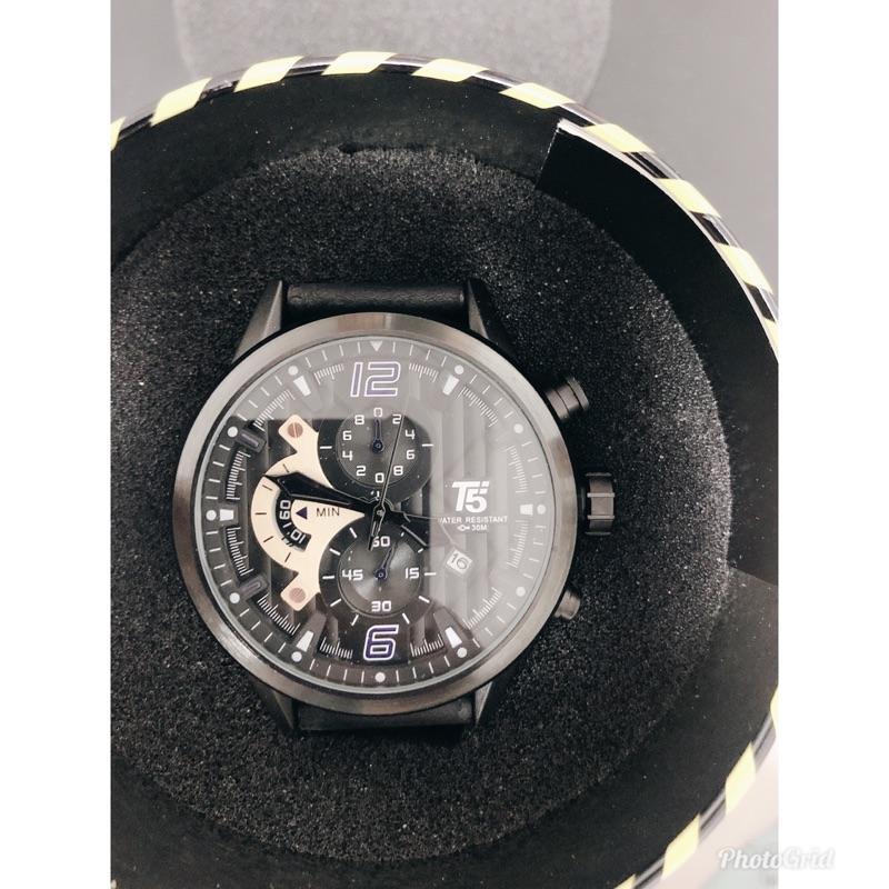 美國潮牌正品T5  大三眼計時手錶