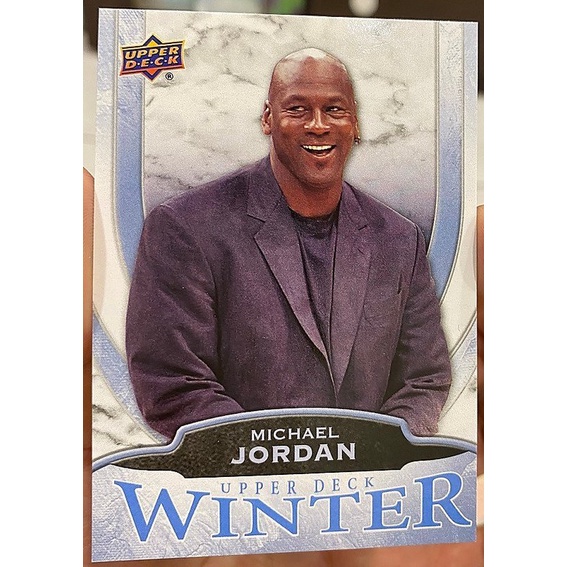NBA 球員卡 Michael Jordan MJ 2016 Upper Deck Winter