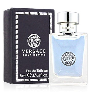 【香水專賣店】Versace 凡賽斯 經典男性淡香水(5ml)