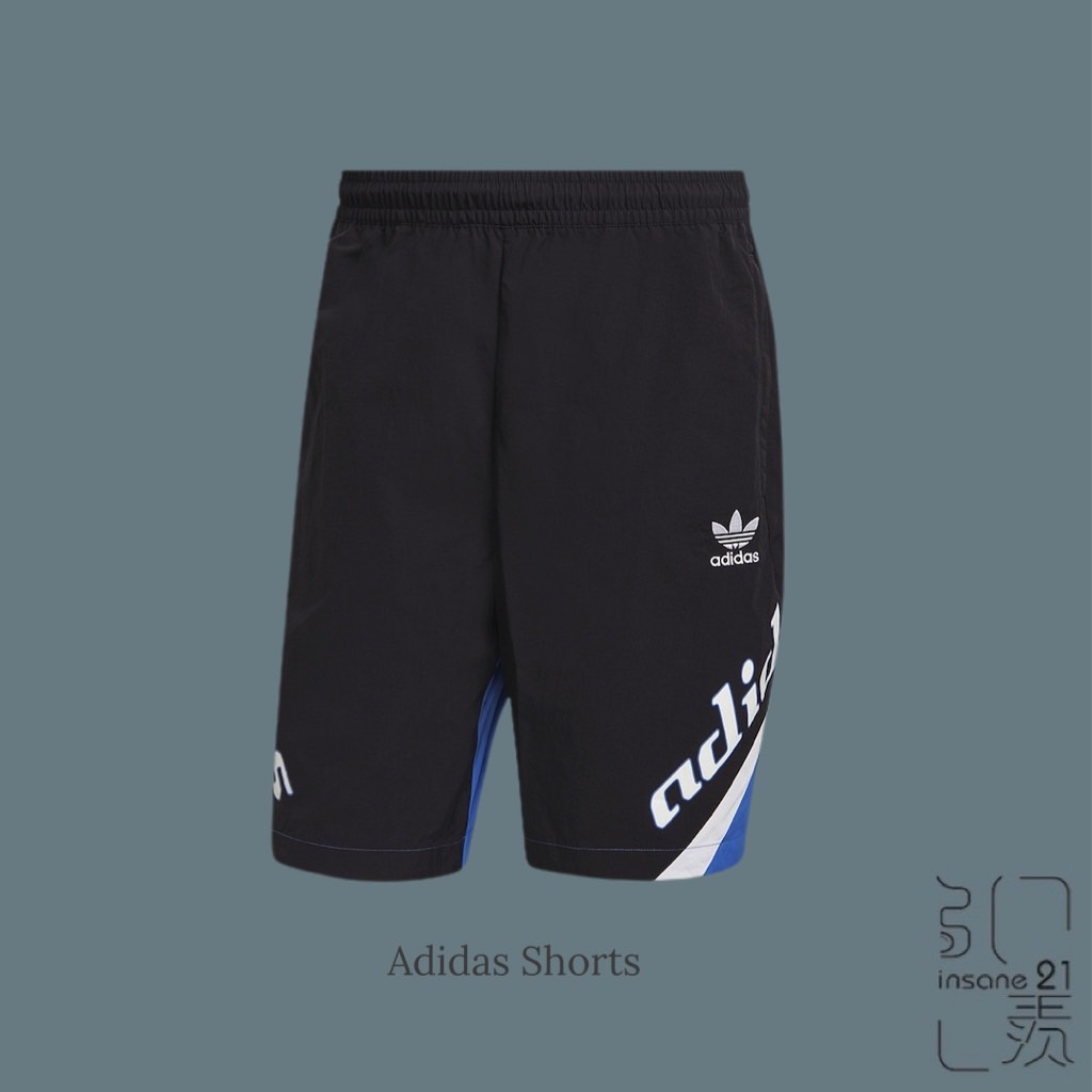 ADIDAS ORIGINALS TGP SHORTS 短褲 字體 三線 男款  HA4739【Insane-21】