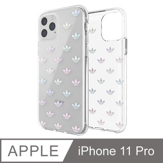 北車 愛迪達 adidas iPhone 11 Pro (5.8吋) 小三葉草 透明 手機殼 保護套 背蓋 背殼 透明殼