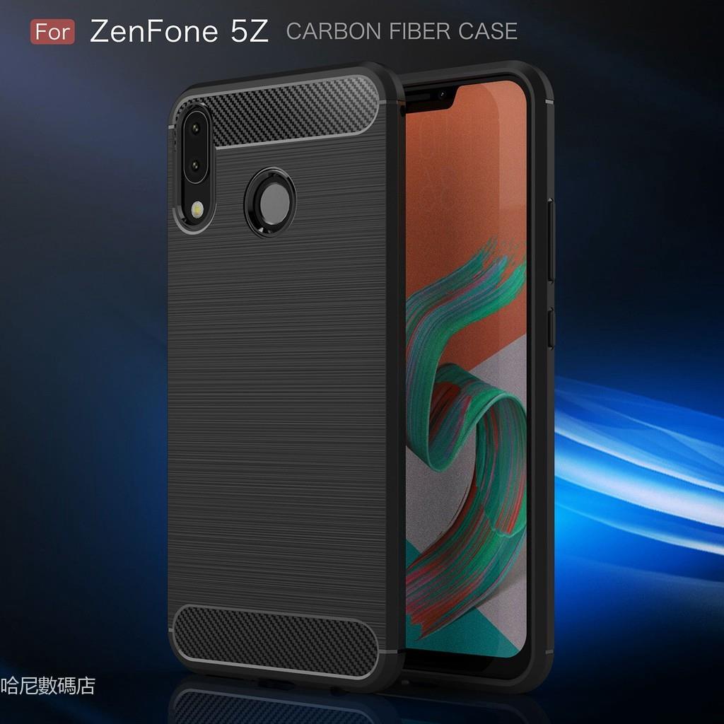 【碳纖維】ASUS Zenfone max Pro M2 6 6Z 9 10 ZS630KL拉絲軟套/保護殼 防摔手機殼
