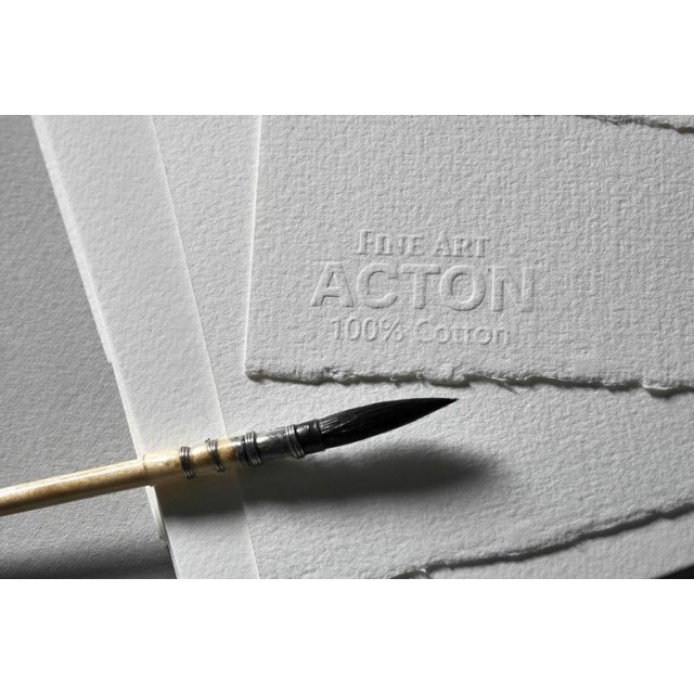 雅頓 ACTON 100%棉 經典水彩紙 4K 歐洲製 40 x 56 cm 10張入 300g/㎡