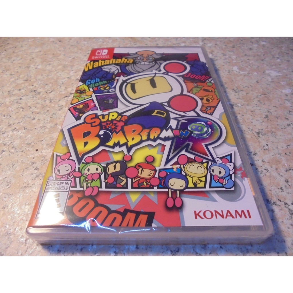 Switch 炸彈超人R Super Bomberman R 中文版 全新未拆 直購價800元 桃園《蝦米小鋪》