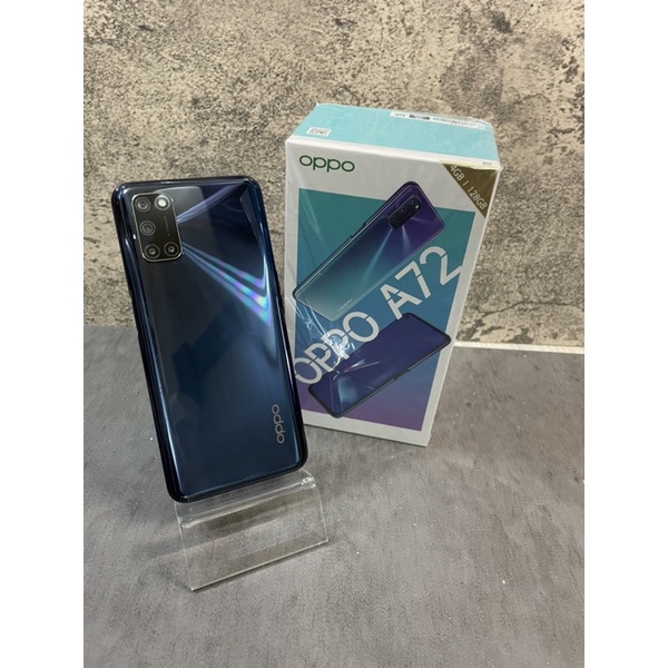 台灣公司貨🇹🇼Oppo A72 4G/128G 黑色幽默 原廠保固中 外觀漂亮 可無卡分期0元取機💗 保固功能7天📱