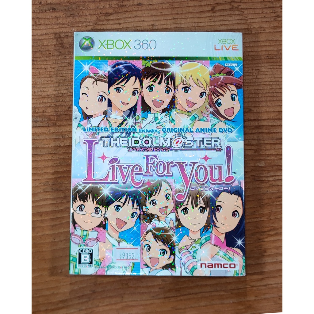 X-BOX 360日版遊戲-偶像大師 Live for You! DVD同梱（瘋電玩）