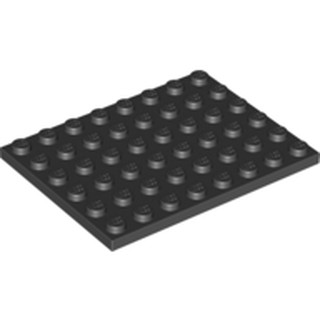 磚家 LEGO 樂高 黑色 6X8 Plate 平板 薄板 薄片 顆粒薄板 3036
