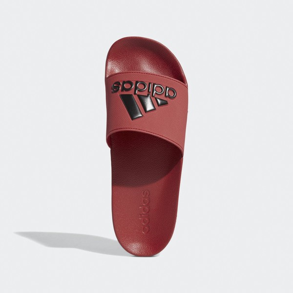Adidas ADILETTE SHOWER 男款紅色運動拖鞋-NO.EE7039