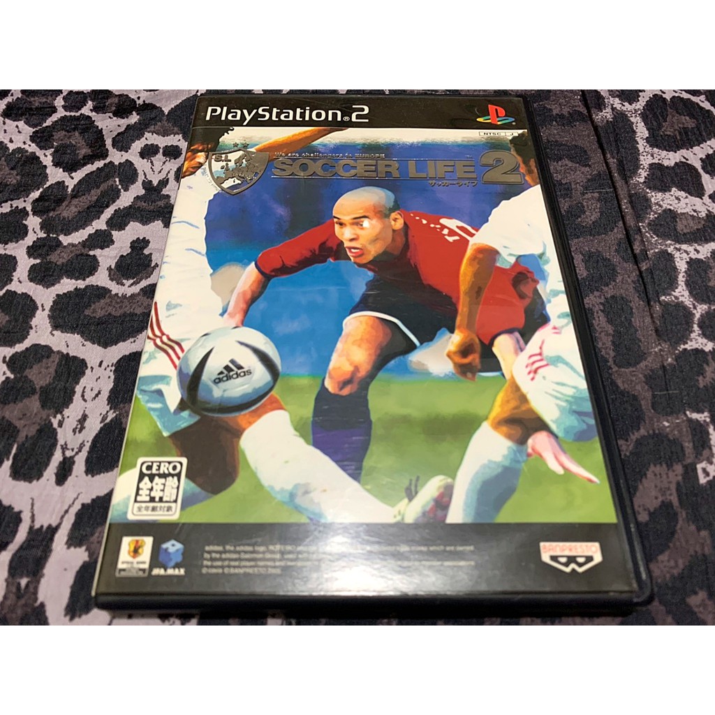 歡樂本舖 PS2遊戲 PS2 足球人生 2 Soccer Life 2 PlayStation2 日版 C2