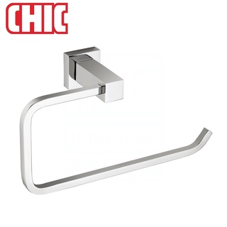 《CHIC 喜客》純銅材質 毛巾環 220.0500 加厚電鍍鉻表層 浴巾環 毛巾掛環 專業外銷品牌