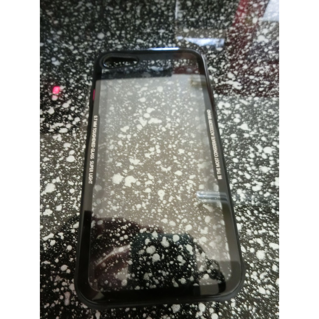 蘋果iPhone7 8 9H鋼化玻璃殼 玻璃手機殼 防摔殼 矽膠殼 保護殼