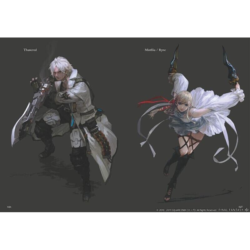 現貨免運 最終幻想ff14 漆黑的反叛者公式畫冊遊戲設定資料集暗影之逆焰5 0設定集畫集周邊書籍日文原版 蝦皮購物