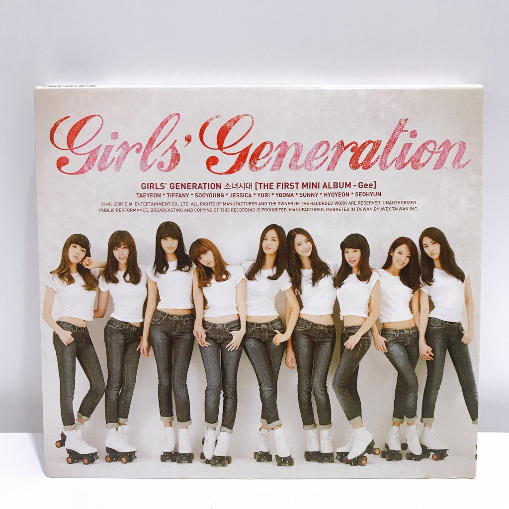 【專輯】少女時代 SNSD GIRLS' GENERATION 台版 首張單曲專輯＜Gee＞