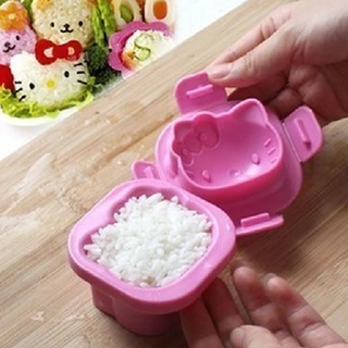 HelloKitty DIY飯糰模具 可愛凱蒂貓造型 米飯 壽司日式料理 工具