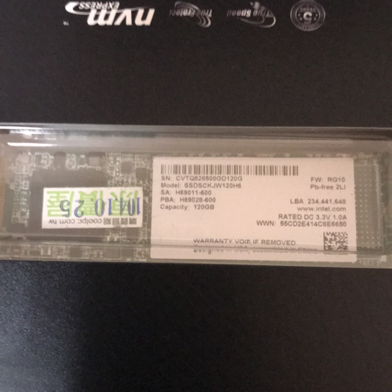 Intel 535 120g m.2