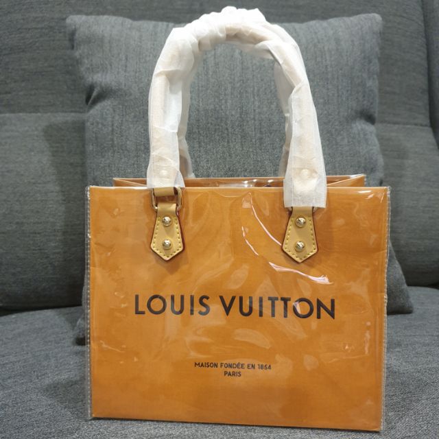 LOUIS VUITTON 精品紙袋改造PVC防水提袋