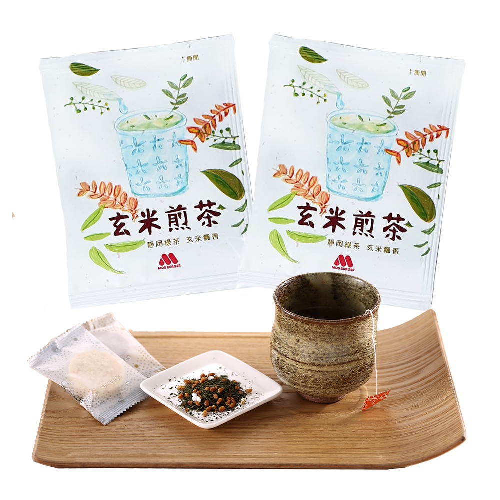 Mos摩斯漢堡 靜岡玄米煎茶包 3g 包 50入 蝦皮購物