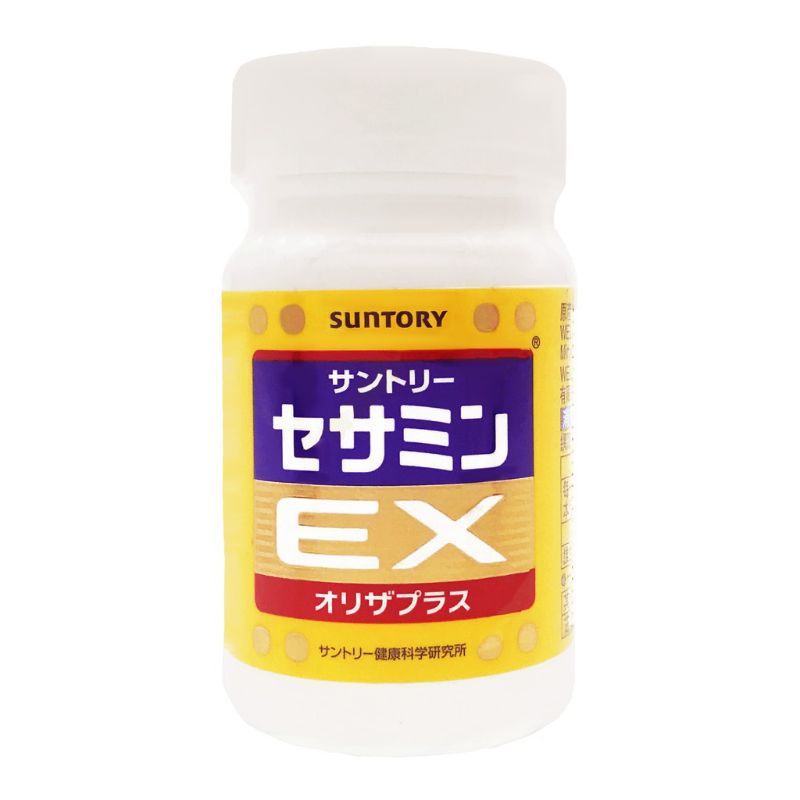 日本三得利 SUNTORY 芝麻明EX 90錠/瓶