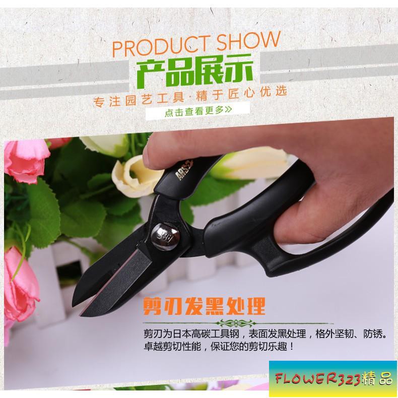花剪花藝剪插花剪園藝工具剪刀日本原裝進口愛麗斯ars Fp 17 Bk P 蝦皮購物