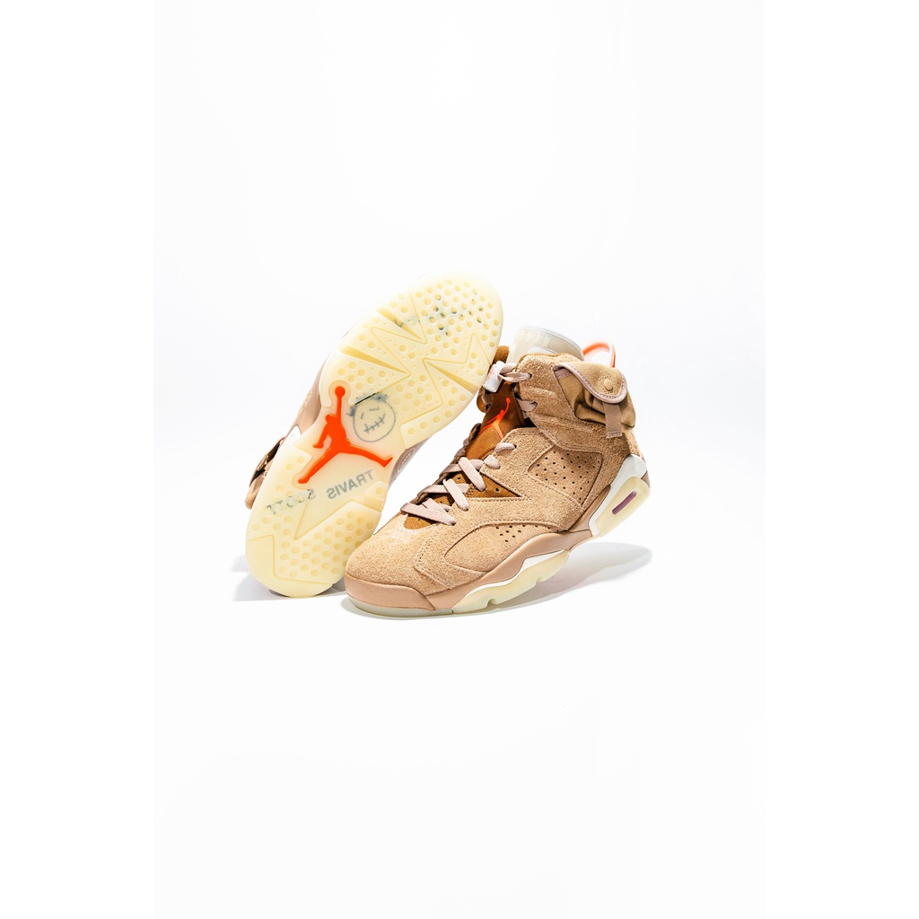 【Club Design】AIR JORDAN 6 RETRO SP TRAVIS SCOTT 卡其DH0690 200