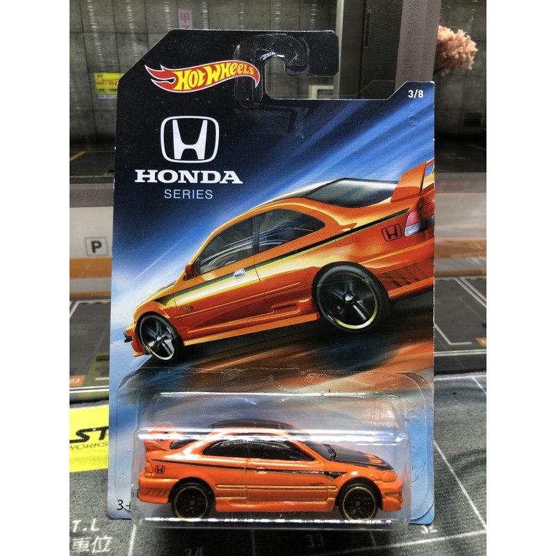 全新Hotwheels 風火輪 本田70週年紀念版 Honda Civic SI 本田雙門