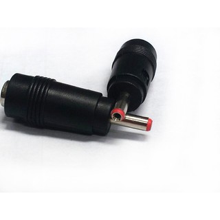 DC轉接頭 母5.5-2.1轉公3.5-1.35 直流電源接頭 轉接器 筆電轉接頭 變壓器轉接頭