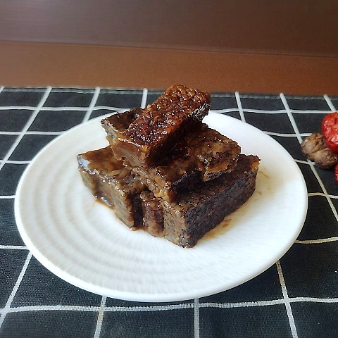 【勞記食堂】老醬滷米血糕 (250克重)