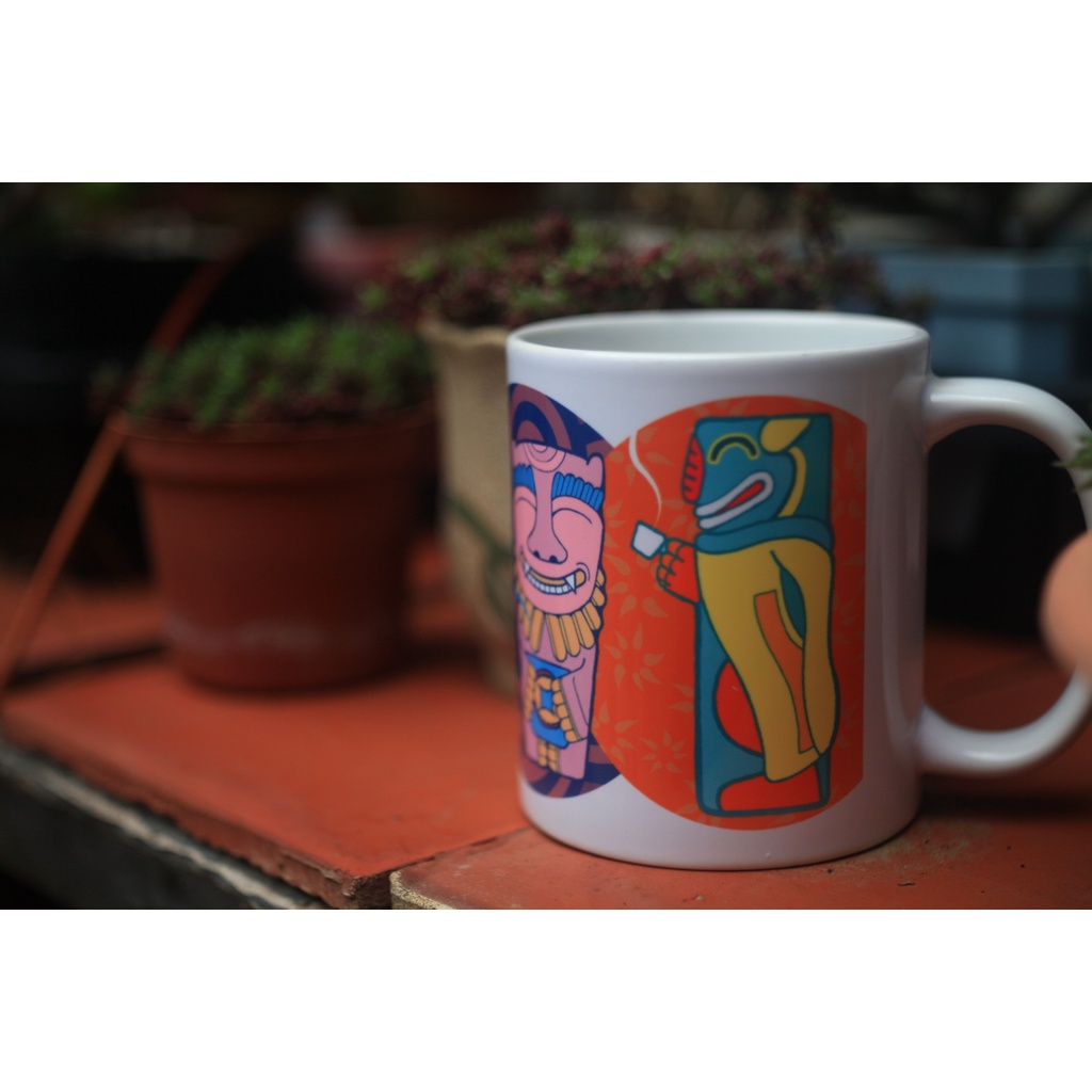 【印象金門】風獅爺馬克杯 文創禮物 💖咖啡杯/水杯/早餐杯/陶瓷杯/城市旅遊紀念💖
