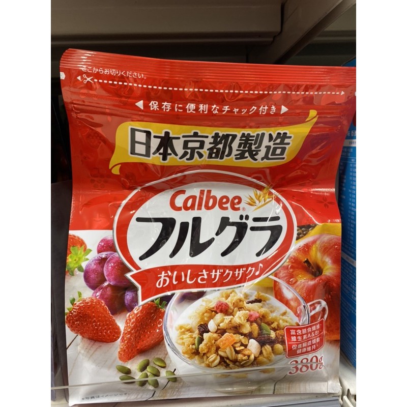 Calbee卡樂比富果樂水果麥片380g/包